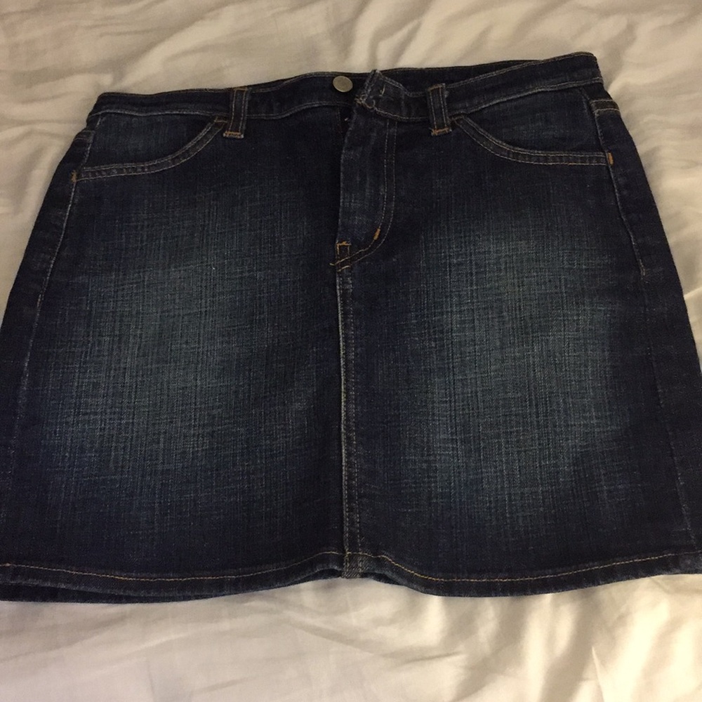 “Seven” Jean skirt